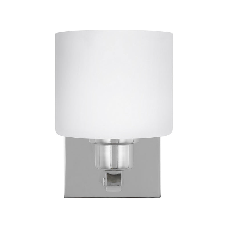Generation Lighting 4128801-05 One Light Wall / Bath Sconce, Chrome