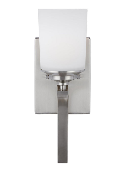 Generation Lighting 4130701EN3-962 One Light Wall / Bath Sconce, Brushed Nickel