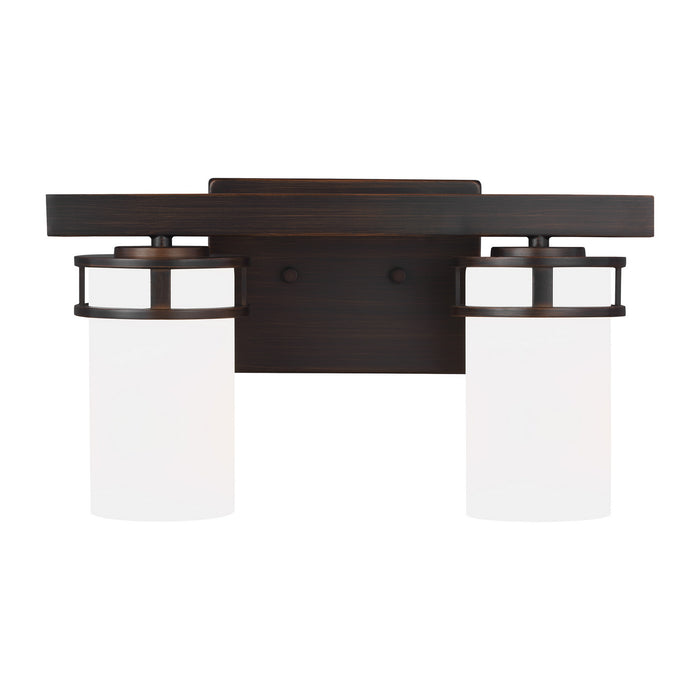 Generation Lighting 4421602-710 Two Light Wall / Bath, Bronze