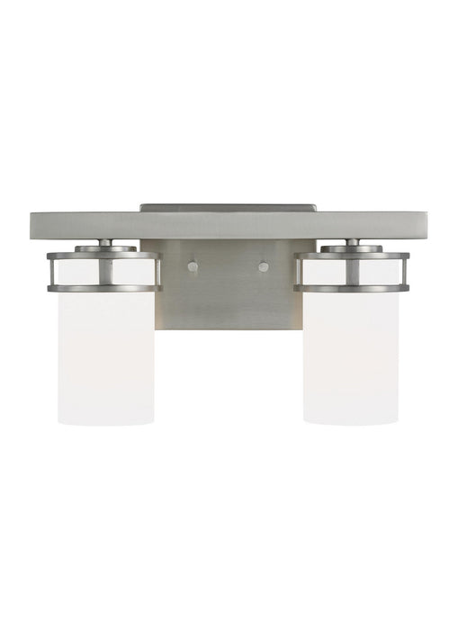 Generation Lighting 4421602EN3-962 Two Light Wall / Bath, Brushed Nickel