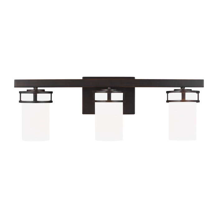 Generation Lighting 4421603-710 Three Light Wall / Bath, Bronze