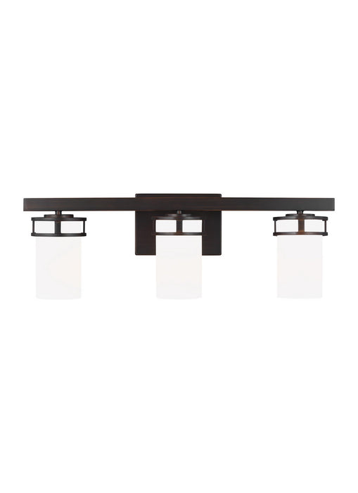 Generation Lighting 4421603EN3-710 Three Light Wall / Bath, Bronze