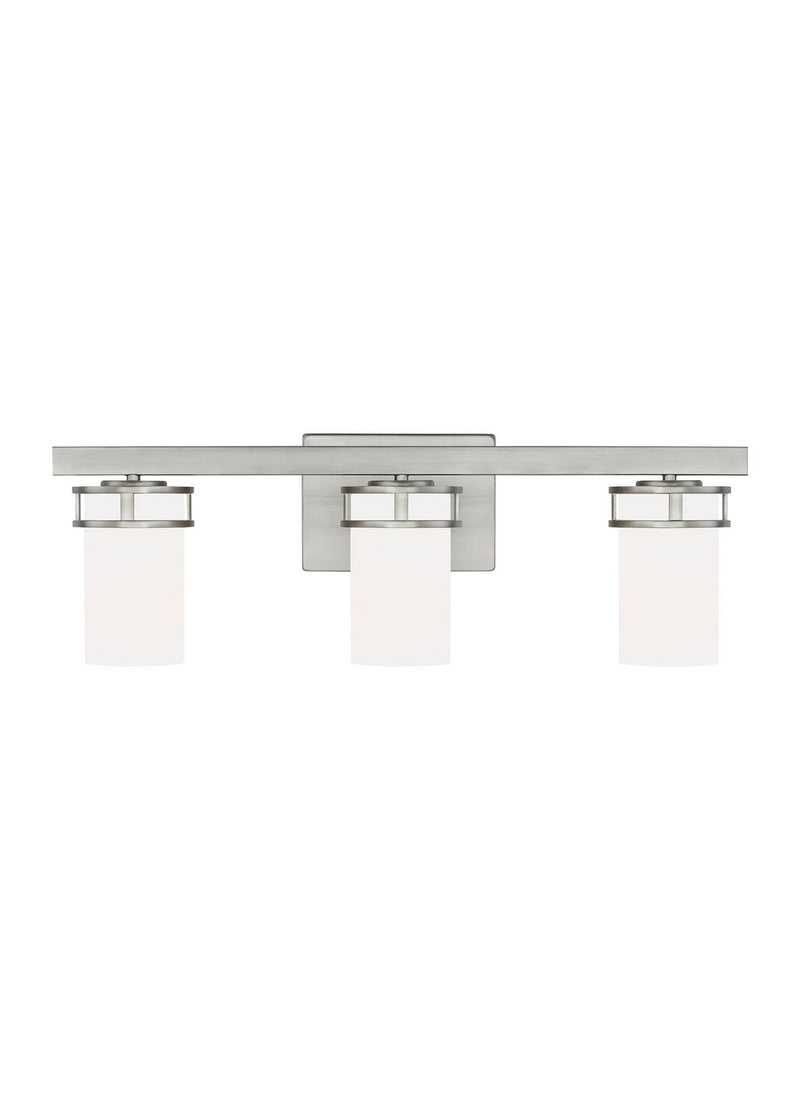 Generation Lighting 4421603EN3-962 Three Light Wall / Bath, Brushed Nickel