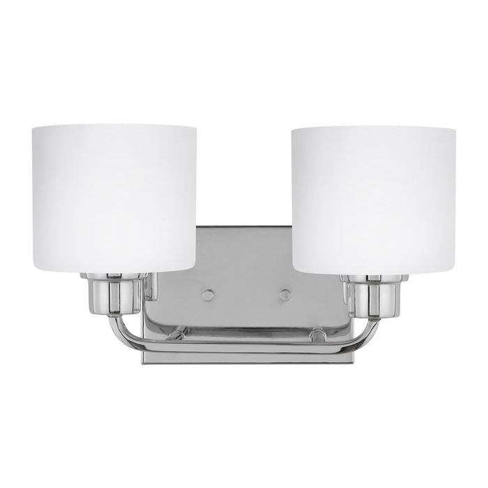 Generation Lighting 4428802EN3-05 Two Light Wall / Bath, Chrome