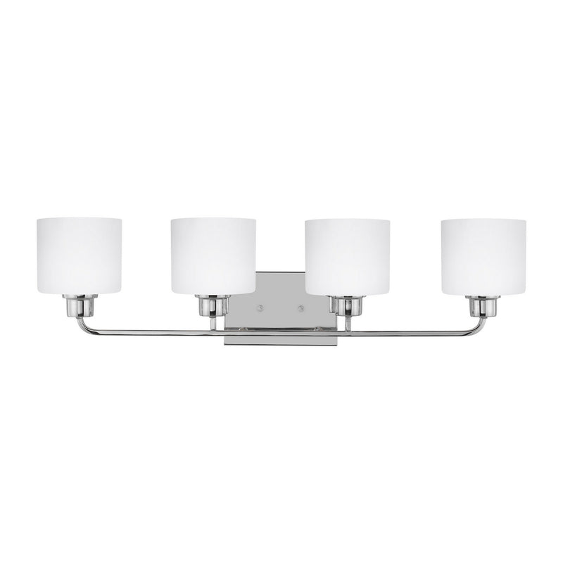 Generation Lighting 4428804-05 Four Light Wall / Bath, Chrome