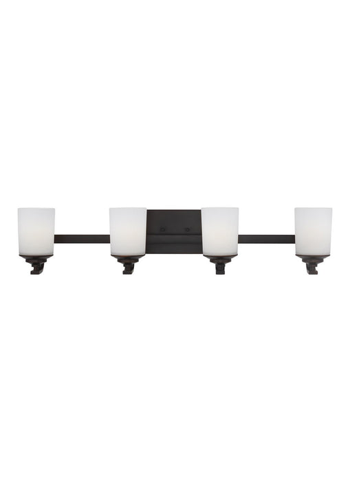 Generation Lighting 4430704EN3-710 Four Light Wall / Bath, Bronze