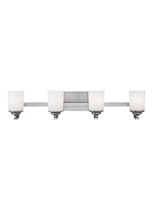 Generation Lighting 4430704EN3-962 Four Light Wall / Bath, Brushed Nickel