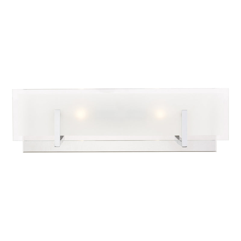 Visual Comfort Studio 4430802-05 Two Light Wall / Bath, Chrome