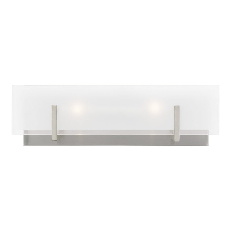 Visual Comfort Studio 4430802EN-962 Two Light Wall / Bath, Brushed Nickel