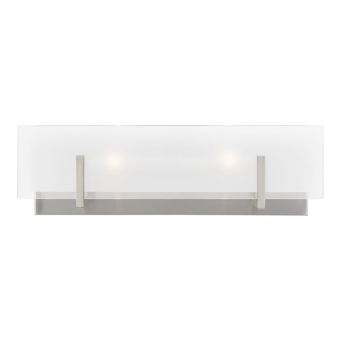 Visual Comfort Studio 4430802EN-962 Two Light Wall / Bath, Brushed Nickel