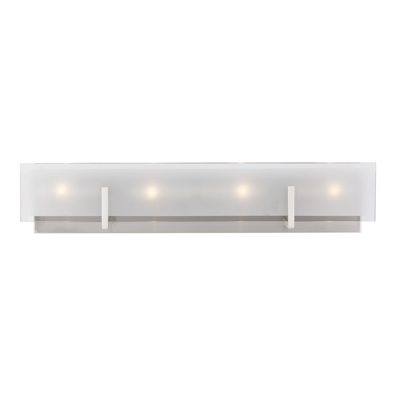 Visual Comfort Studio 4430804-962 Four Light Wall / Bath, Brushed Nickel