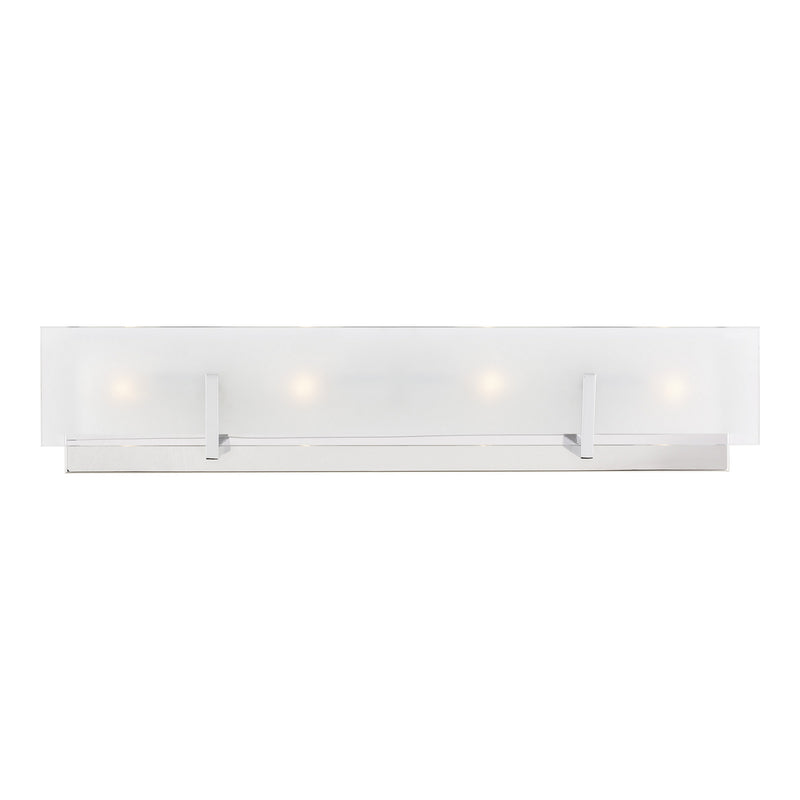 Visual Comfort Studio 4430804EN-05 Four Light Wall / Bath, Chrome