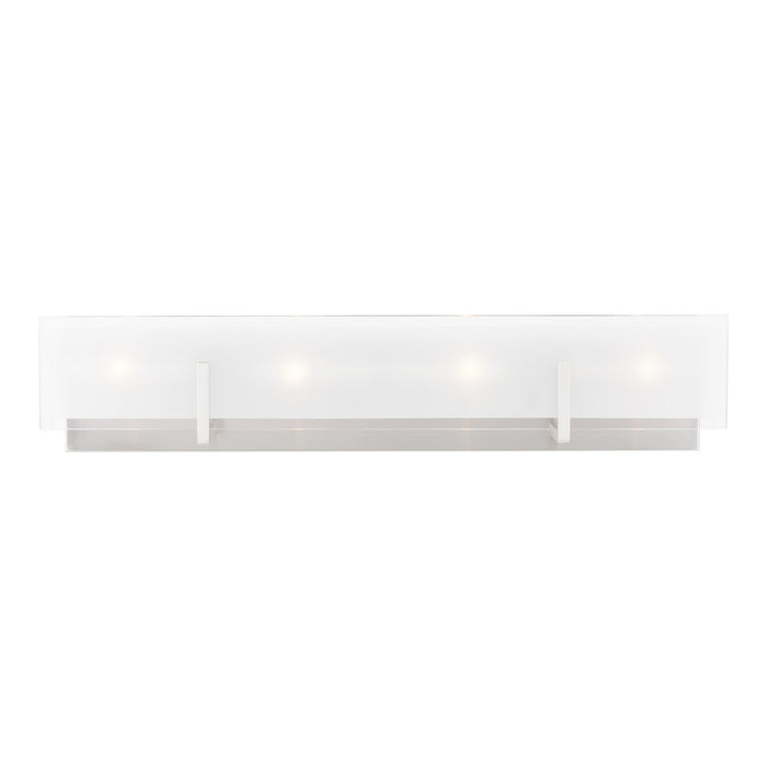 Visual Comfort Studio 4430804EN-962 Four Light Wall / Bath, Brushed Nickel