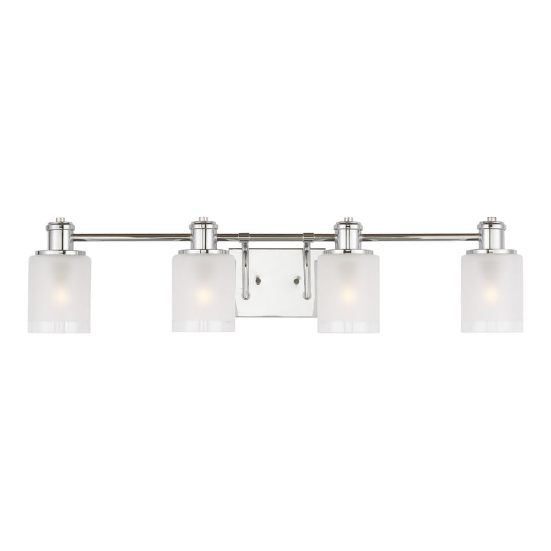 Generation Lighting 4439804-05 Four Light Wall / Bath, Chrome