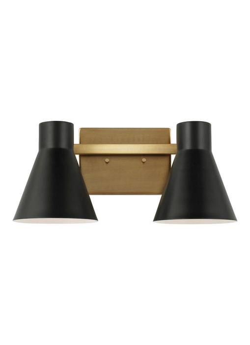 Generation Lighting 4441302EN3-848 Two Light Wall / Bath, Satin Brass