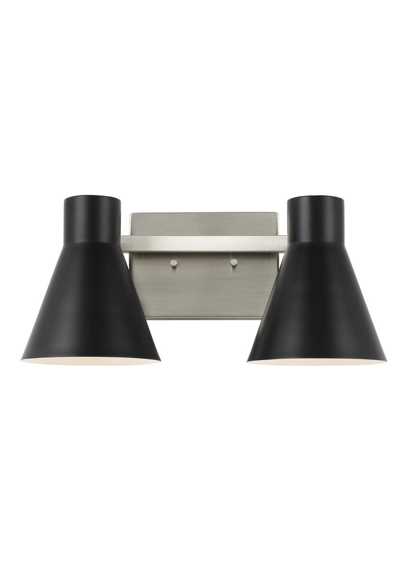 Generation Lighting 4441302EN3-962 Two Light Wall / Bath, Brushed Nickel