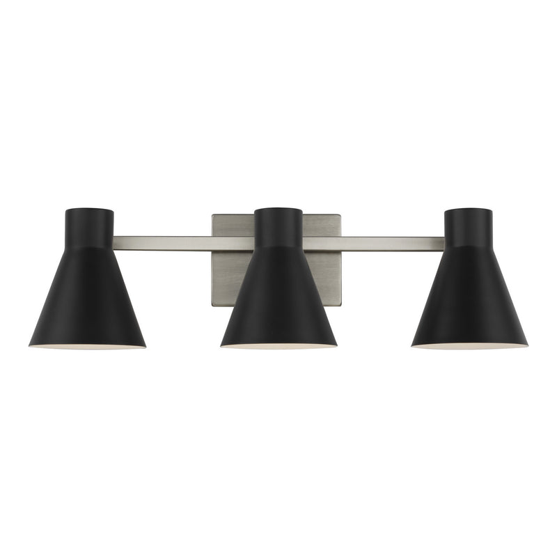 Generation Lighting 4441303-962 Three Light Wall / Bath, Brushed Nickel