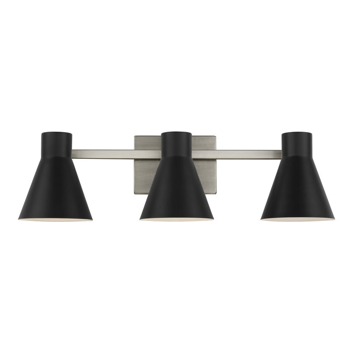 Generation Lighting 4441303-962 Three Light Wall / Bath, Brushed Nickel
