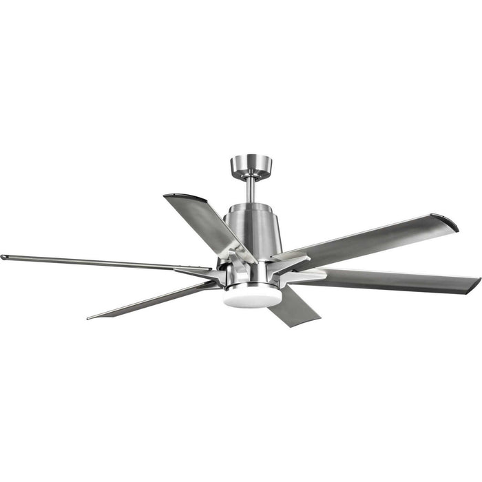Progress Lighting P250026-009-30 60" Ceiling Fan, Brushed Nickel