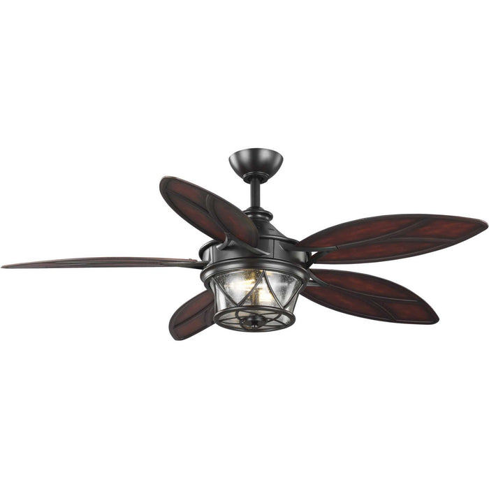Progress Lighting P250034-129-WB 54" Ceiling Fan, Architectural Bronze