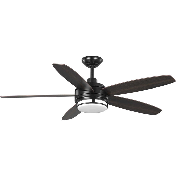 Progress Lighting P250036-031-30 54" Ceiling Fan, Black