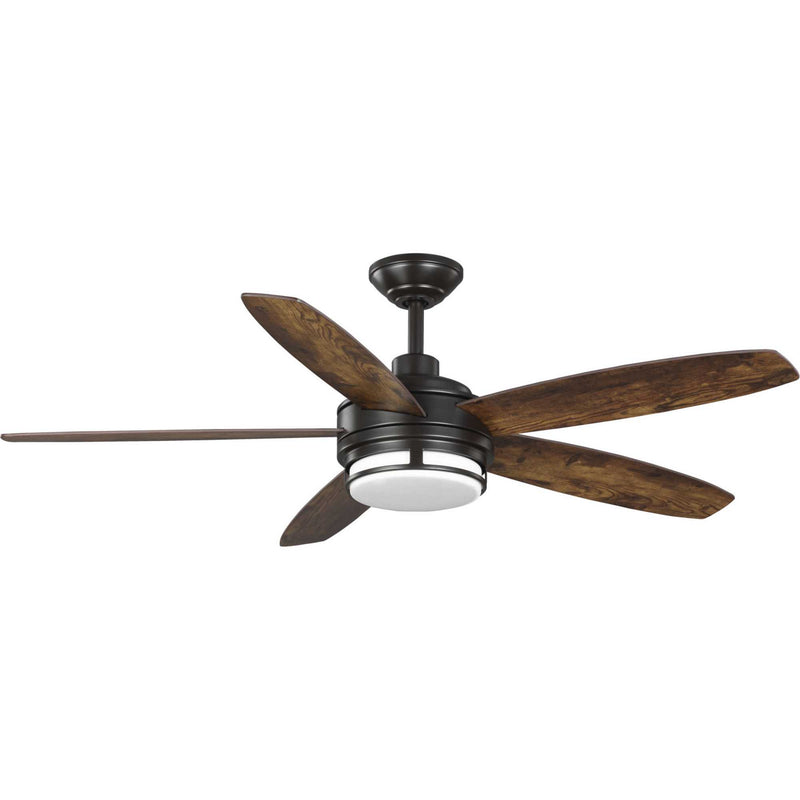 Progress Lighting P250036-129-30 54" Ceiling Fan, Architectural Bronze
