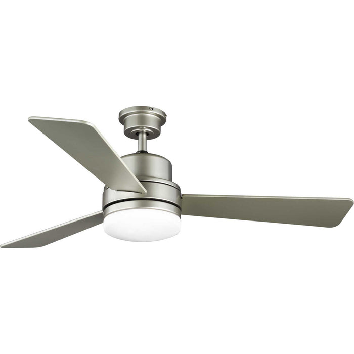 Progress Lighting P2553-152WB 52" Ceiling Fan, Painted Nickel