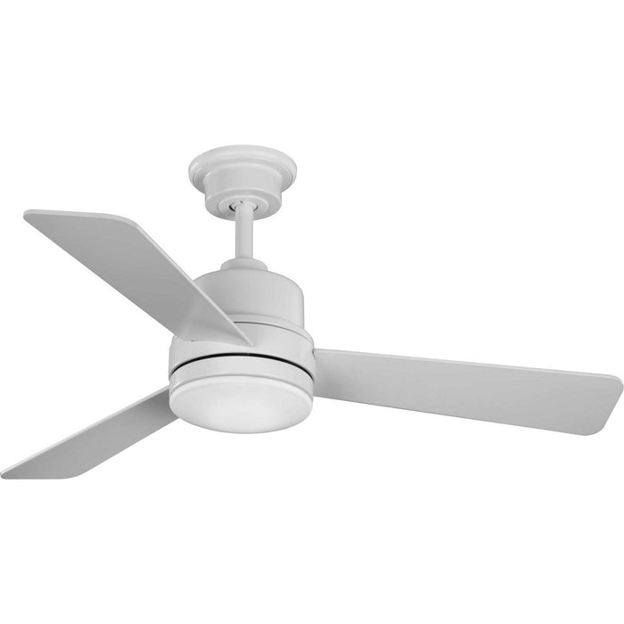 Progress Lighting P2555-2830K 44" Ceiling Fan, Satin White