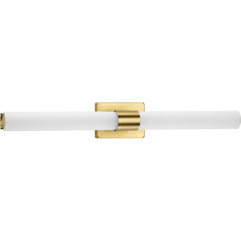 Progress Lighting P300151-012-30 LED Linear Bath, Satin Brass