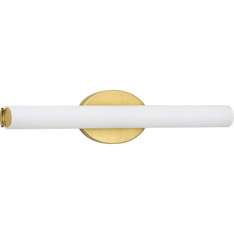 Progress Lighting P300183-012-30 LED Linear Bath, Satin Brass