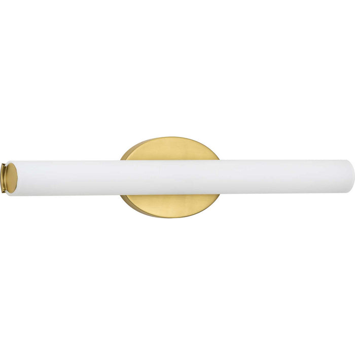 Progress Lighting P300183-012-30 LED Linear Bath, Satin Brass
