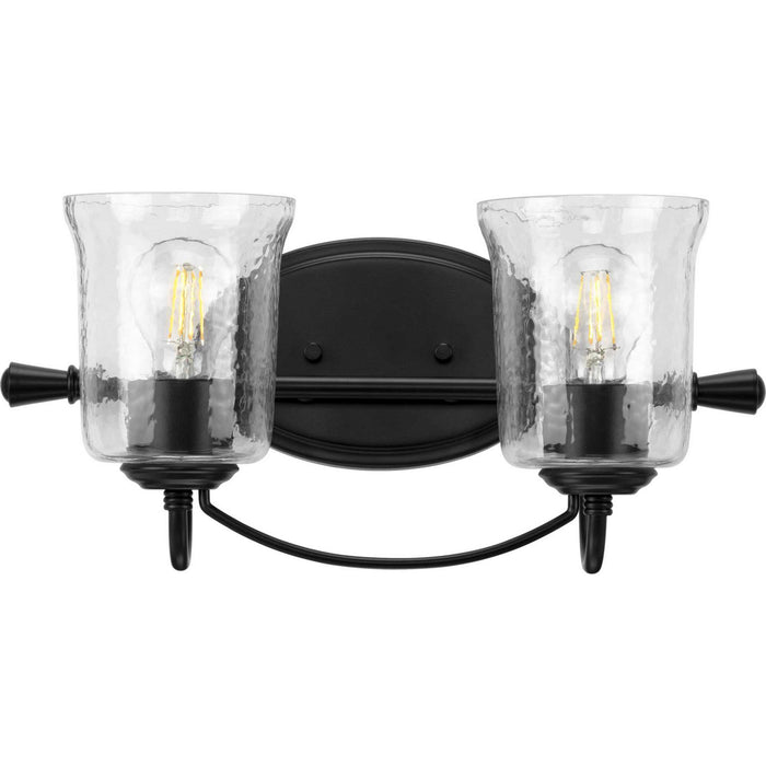 Progress Lighting P300254-031 Two Light Bath, Black