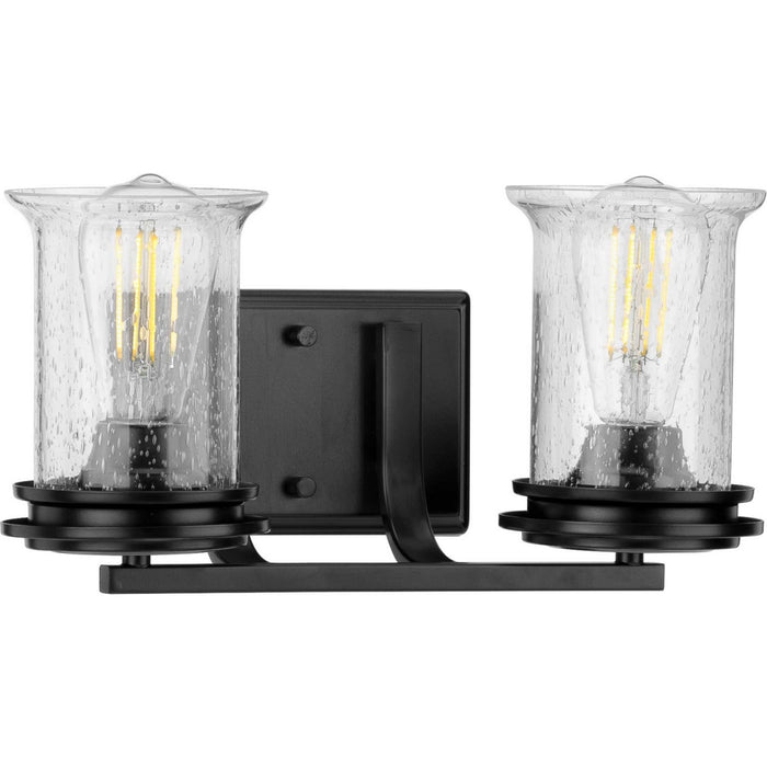 Progress Lighting P300273-031 Two Light Bath, Black