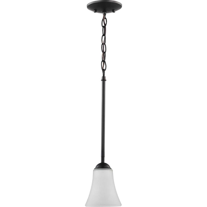 Progress Lighting P500288-020 One Light Pendant, Antique Bronze