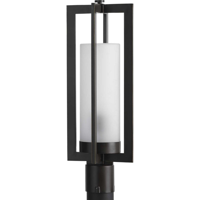 Progress Lighting P540017-108 One Light Post Lantern, Oil Rubbed Bronze