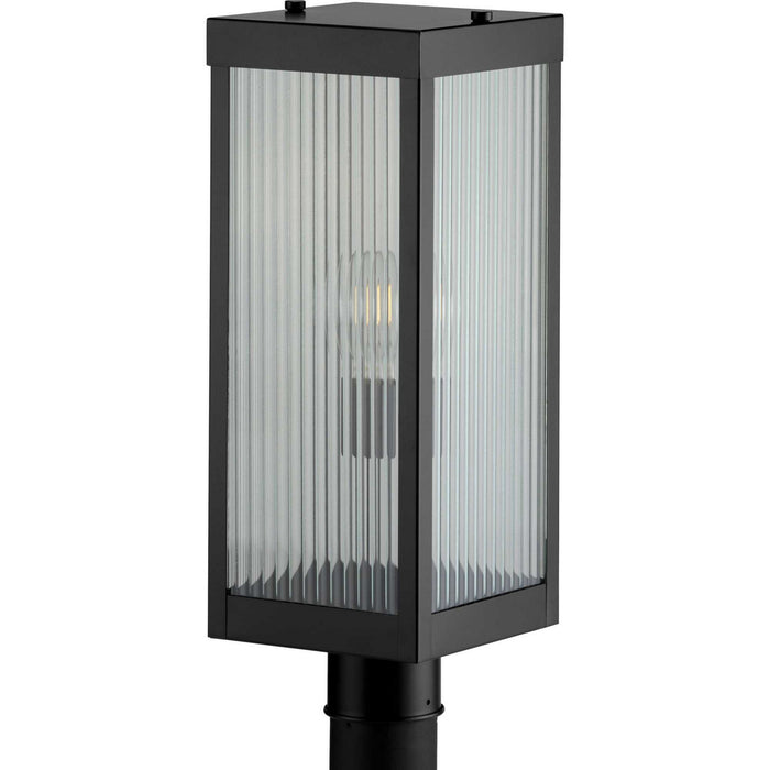 Progress Lighting P540024-031 One Light Post Lantern, Black