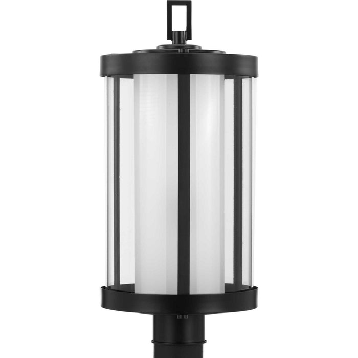 Progress Lighting P540054-031 One Light Post Lantern, Black