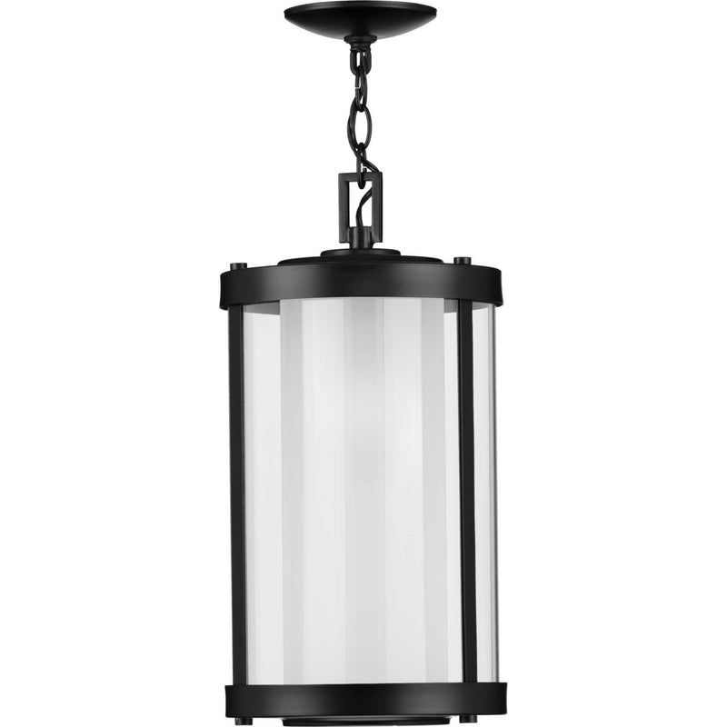 Progress Lighting P550054-031 One Light Hanging Lantern, Black