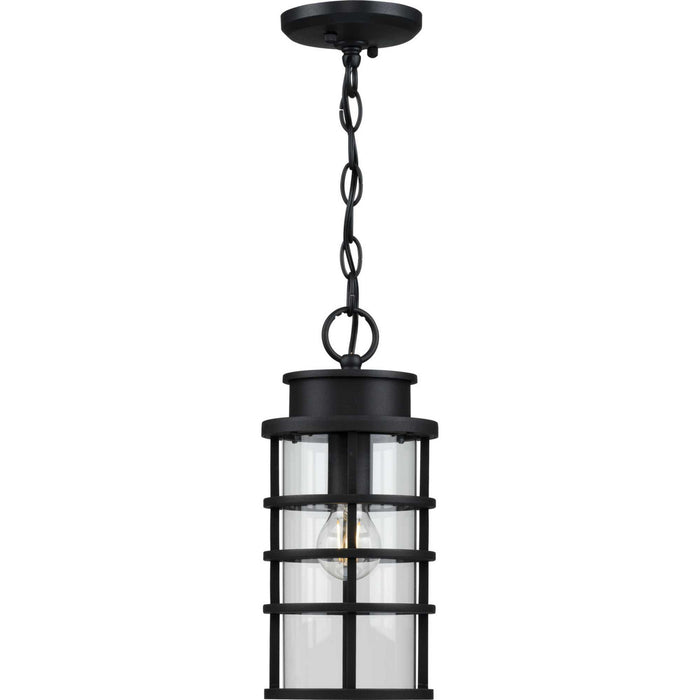 Progress Lighting P550061-031 One Light Hanging Lantern, Black