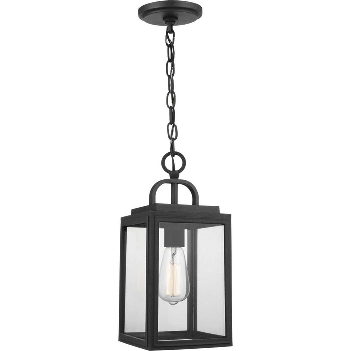 Progress Lighting P550064-031 One Light Hanging Lantern, Black