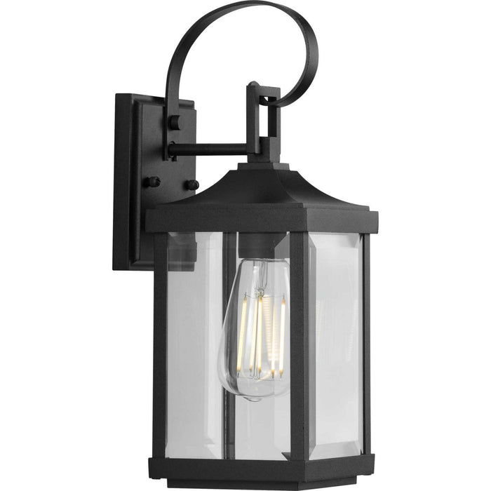 Progress Lighting P560021-031 One Light Wall Lantern, Black