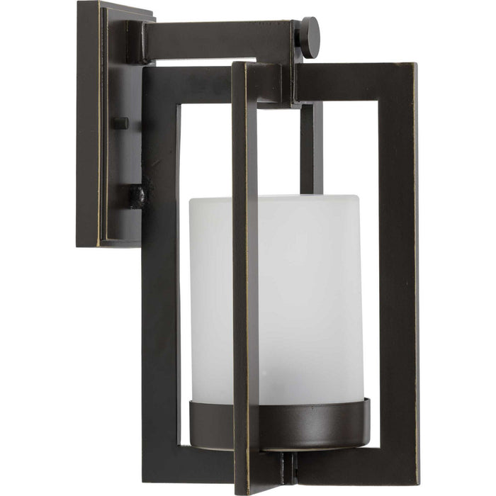 Progress Lighting P560122-108 One Light Wall Lantern, Oil Rubbed Bronze