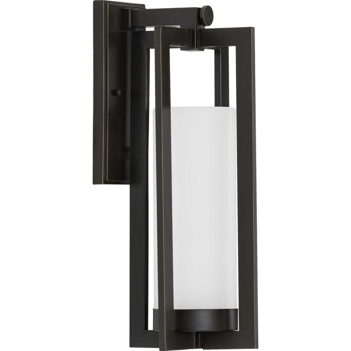 Progress Lighting P560123-108 One Light Wall Lantern, Oil Rubbed Bronze