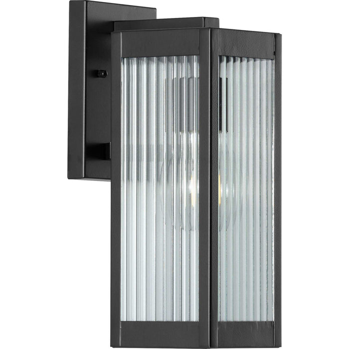 Progress Lighting P560129-031 One Light Wall Lantern, Black