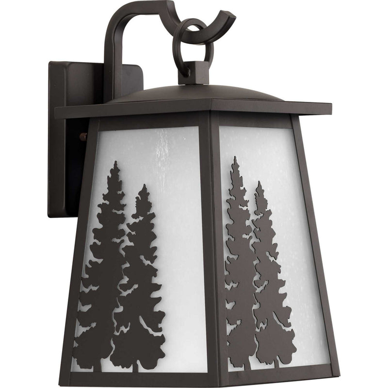 Progress Lighting P560162-020 One Light Wall Lantern, Antique Bronze