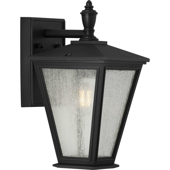 Progress Lighting P560166-031 One Light Wall Lantern, Black