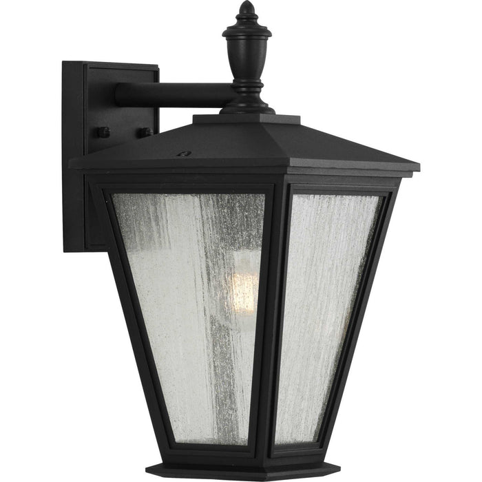 Progress Lighting P560167-031 One Light Wall Lantern, Black