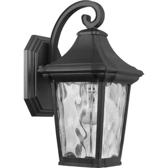 Progress Lighting P560171-031 One Light Wall Lantern, Black