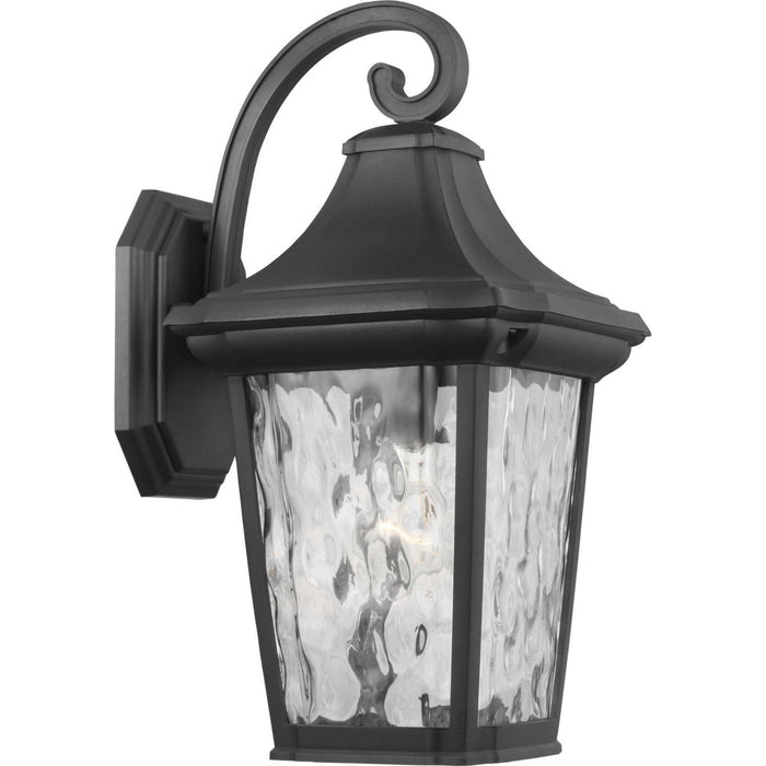 Progress Lighting P560172-031 One Light Wall Lantern, Black