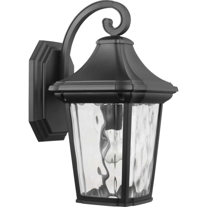 Progress Lighting P560173-031 One Light Wall Lantern, Black
